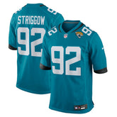 Nike Danny Striggow Jacksonville Jaguars Team Game Jersey Teal