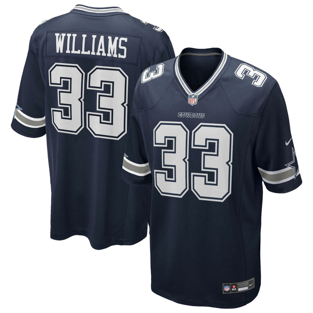 Nike Javonte Williams Dallas Cowboys Team Game Jersey Navy
