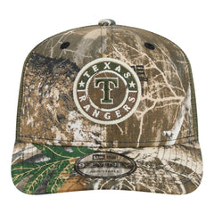 Texas Rangers New Era Realtree 9SEVENTY Adjustable Hat - Camo - New Era Discount