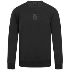USMNT Levelwear Zane Chenille Sweatshirt Black