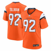 Nike Dondrea Tillman Denver Broncos Team Game Jersey Orange