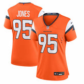 Nike Sai'vion Jones Denver Broncos Women's Team Game Jersey Orange