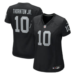 Nike Dont'e Thornton Jr. Las Vegas Raiders Women's Team Game Jersey Black