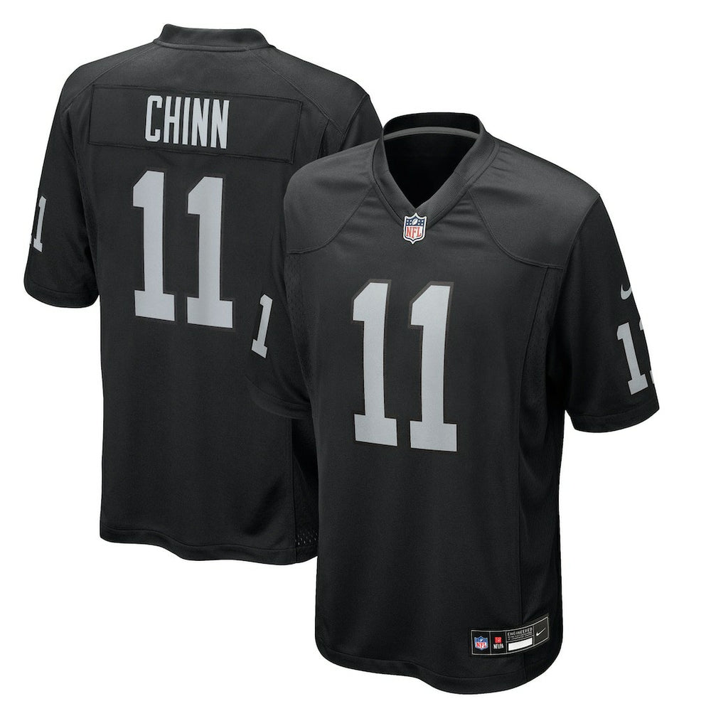 Nike Jeremy Chinn Las Vegas Raiders Team Game Jersey Black