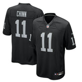 Nike Jeremy Chinn Las Vegas Raiders Team Game Jersey Black