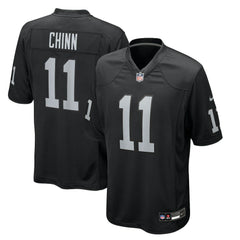 Nike Jeremy Chinn Las Vegas Raiders Team Game Jersey Black