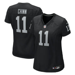 Nike Jeremy Chinn Las Vegas Raiders Women's Team Game Jersey Black