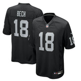 Nike Jack Bech Las Vegas Raiders Team Game Jersey Black