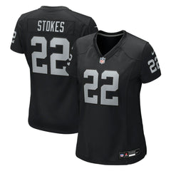 Nike Eric Stokes Las Vegas Raiders Women's Team Game Jersey Black