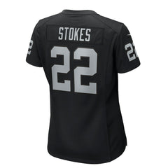 Nike Eric Stokes Las Vegas Raiders Women's Team Game Jersey Black