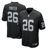 Nike Darien Porter Las Vegas Raiders Team Game Jersey Black