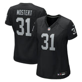 Nike Raheem Mostert Las Vegas Raiders Women's Team Game Jersey Black
