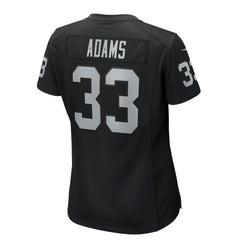 Nike Jamal Adams Las Vegas Raiders Women's Team Game Jersey Black