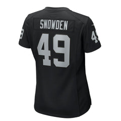 Nike Charles Snowden Las Vegas Raiders Women's Team Game Jersey Black