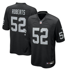 Nike Elandon Roberts Las Vegas Raiders Team Game Jersey Black