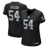 Nike Brennan Jackson Las Vegas Raiders Women's Team Game Jersey Black