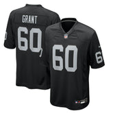 Nike Charles Grant Las Vegas Raiders Team Game Jersey Black