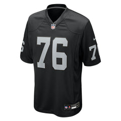 Nike Caleb Rogers Las Vegas Raiders Team Game Jersey Black