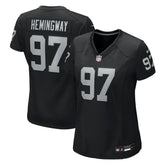Nike Tonka Hemingway Las Vegas Raiders Women's Team Game Jersey Black