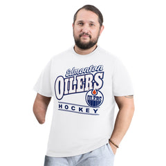 Edmonton Oilers G-III Sports by Carl Banks Adaptive Headliner T-Shirt - White - NHL 203480327