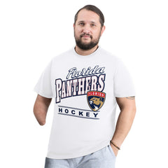 Florida Panthers G-III Sports by Carl Banks Adaptive Headliner T-Shirt - White - NHL 203480328