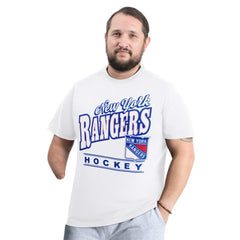 New York Rangers G-III Sports by Carl Banks Adaptive Headliner T-Shirt - White - NHL 203480332