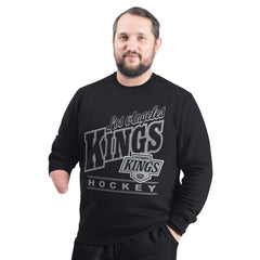 Los Angeles Kings G-III Sports by Carl Banks Adaptive Headliner Fleece Sweatshirt - Black - NHL 203480361