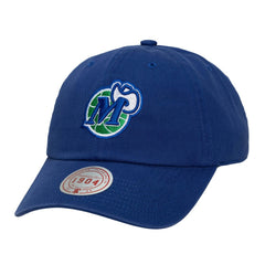 Dallas Mavericks Hardwood Classics 1904 Adjustable Hat for sale Navy | Mitchell & Ness online