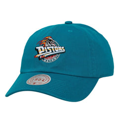 Detroit Pistons Hardwood Classics 1904 Adjustable Hat for sale Teal | Mitchell & Ness Near Me
