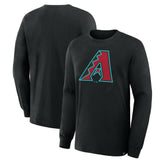 Arizona Diamondbacks Essential Long Sleeve T-Shirt - Black - MLB Online