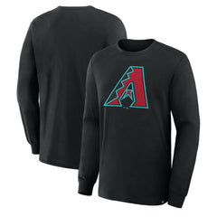 Arizona Diamondbacks Essential Long Sleeve T-Shirt - Black - MLB Online