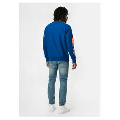 New York Mets Champion Reverse Weave Chenille Sweatshirt - Royal - MLB Sale