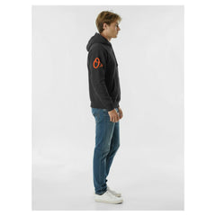 Baltimore Orioles Champion Reverse Weave Chenille Hoodie - Black - MLB on Sale