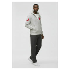 St. Louis Cardinals Champion Reverse Weave Chenille Full-Zip Hoodie - Gray - MLB Lifestyle