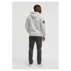 Chicago Cubs Champion Reverse Weave Chenille Full-Zip Hoodie - Gray - MLB Lifestyle