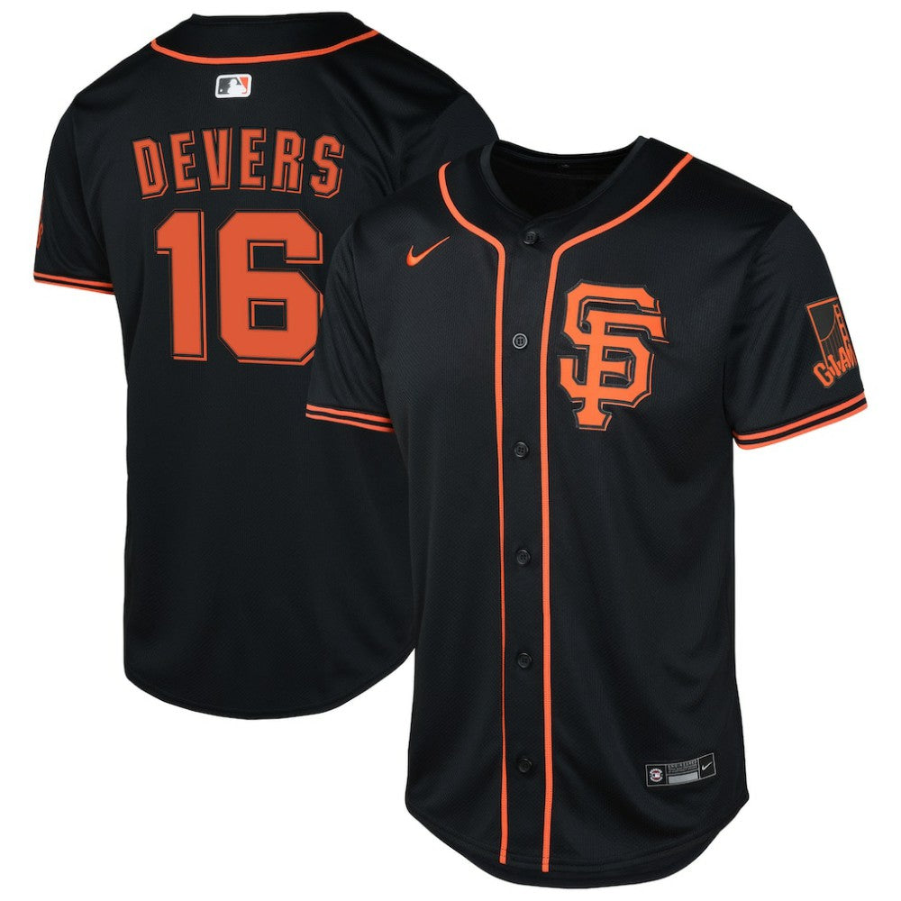 Rafael Devers San Francisco Giants Nike Youth Limited Jersey - Black - Nike Sale