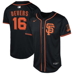 Rafael Devers San Francisco Giants Nike Youth Limited Jersey - Black - Nike Sale