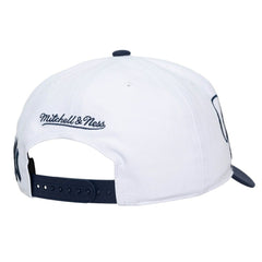 New York Yankees Mitchell & Ness Unisex XL Script Pro Crown Adjustable Hat - White/Navy - Mitchell & Ness Discount