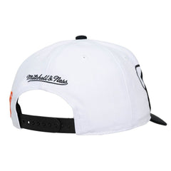 San Francisco Giants Mitchell & Ness Unisex XL Script Pro Crown Adjustable Hat - White/Black - Mitchell & Ness Discount