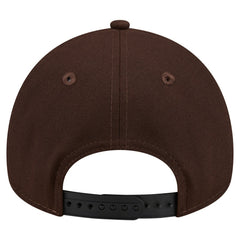 Washington Commanders New Era Burnt Wood A-Frame 9FORTY Adjustable Hat Dark Brown