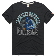 Dallas Cowboys Homage Unisex Star Wars x NFL Tri-Blend T-Shirt Charcoal
