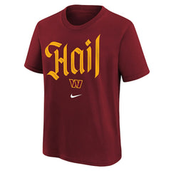 Nike Washington Commanders Youth Hail T-Shirt Burgundy