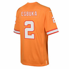 Nike Emeka Egbuka Tampa Bay Buccaneers Youth Team Game Jersey Orange