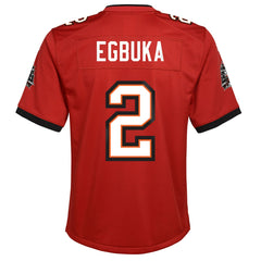 Nike Emeka Egbuka Tampa Bay Buccaneers Youth Team Game Jersey Red