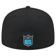 Carolina Panthers New Era Color Pop 59FIFTY Fitted Hat Black