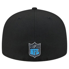 Detroit Lions New Era Color Pop 59FIFTY Fitted Hat Black