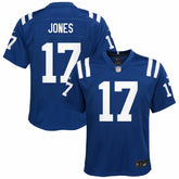 Nike Daniel Jones Indianapolis Colts Youth Alternate 2 Game Jersey Royal