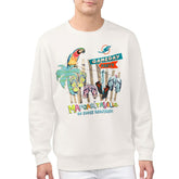 Miami Dolphins Margaritaville Gameday Party Fleece Sweatshirt Cream