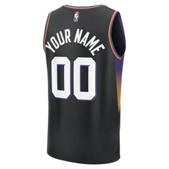 Phoenix Suns Youth Fastbreak Custom Jersey Statement Edition Black | Fanatics outlet