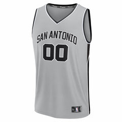 San Antonio Spurs Youth Fastbreak Custom Jersey Statement Edition Silver | Fanatics outlet